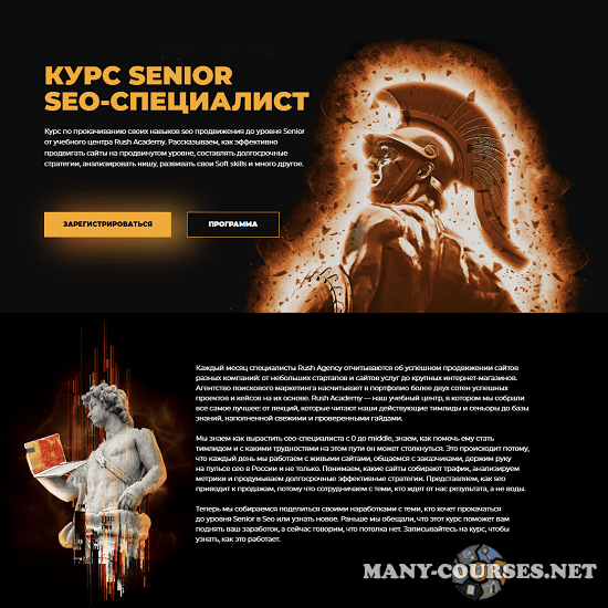 Rush Academy / О. Шестаков, В. Батрак, Д. Иванов и др - Senior SEO-специалист