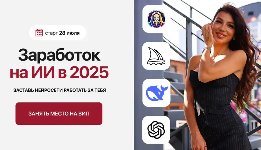 Элина Жгенти - Заработок на ИИ в 2025. Тариф Вип