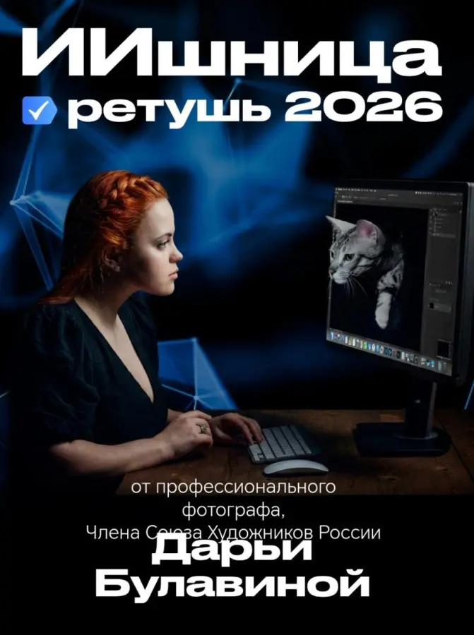 Дарья Булавина - ИИшница: ретушь 2026. Тариф Selfmade