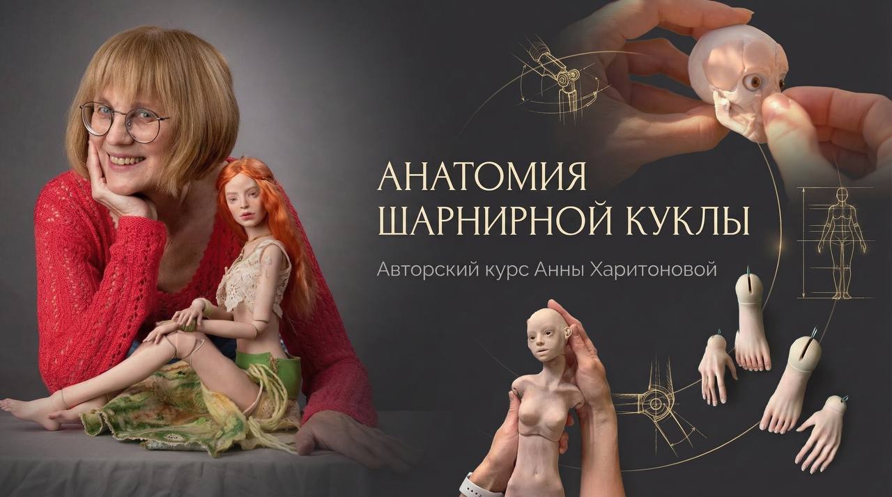 Анна Харитонова - Анатомия шарнирной куклы. Полный курс