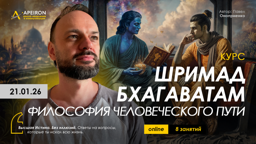 Павел Оноприенко / Apeiron - Шримад Бхагаватам. Философия человеческого пути. Занятие №6