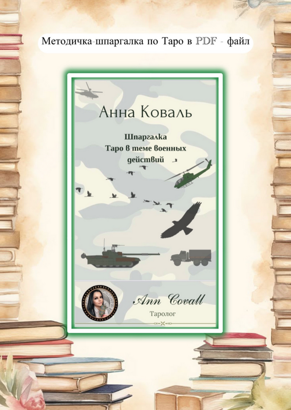 Анна Коваль - Таро в теме военных действий. Таро Фронта. Видеоуроки + методическое пособие
