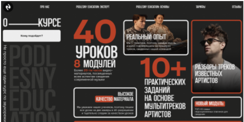 Podlesny Education / Антон Подлесный, Павел Подлесный - Курс по основам сведения. Тариф Стандарт