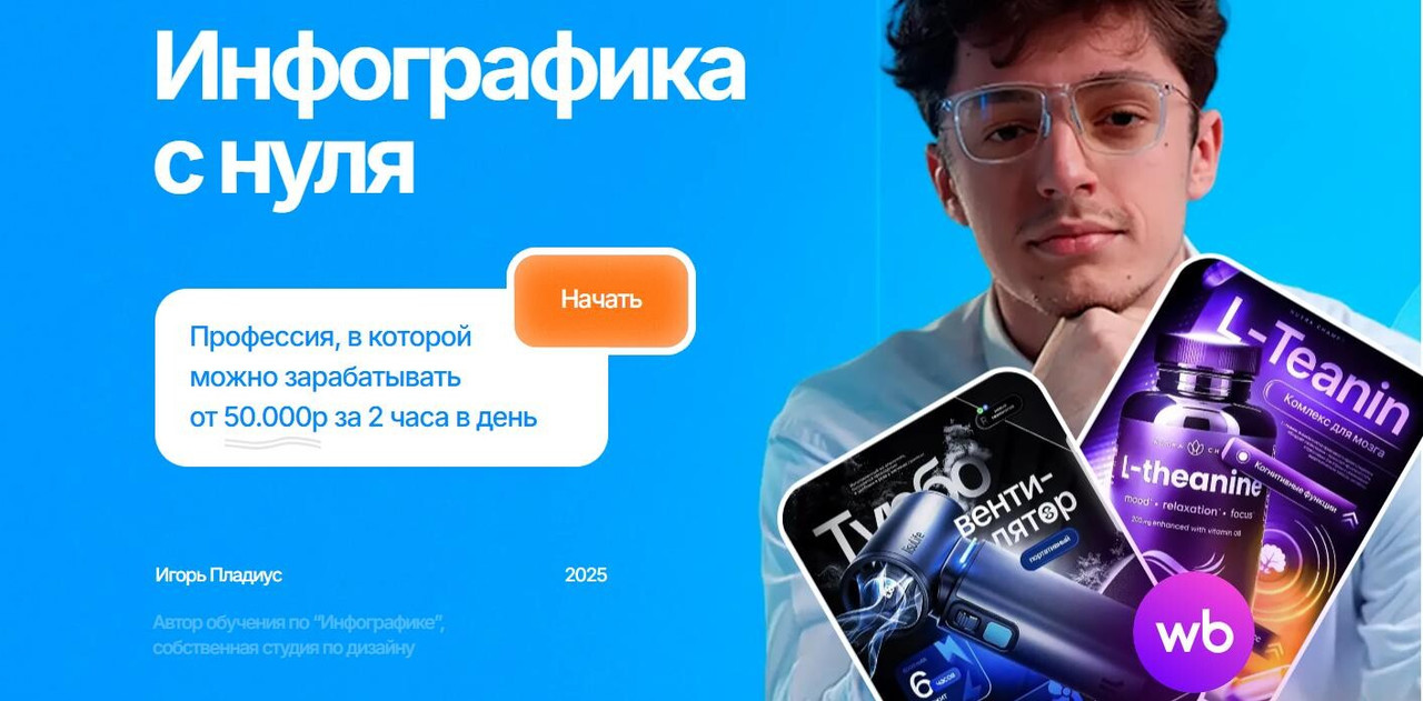 Игорь Пладиус - Инфографика с нуля. Тариф Расширенный