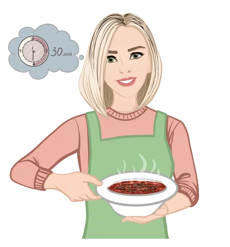 fit-menu / Евгения Уварова - Торопыжка с супами - программа для быстрого похудения на 1400 ккал