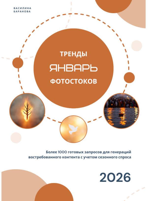 vasilinfo / Василина Баранова - Тренды фотостоков. Январь 2026 + Книга НЧ Мужчины + Женщины часть 2