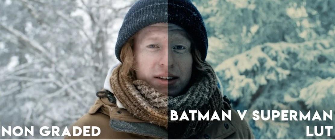 movieluts - Movie LUTs. Batman v Superman: Dawn of Justice LUT 2023