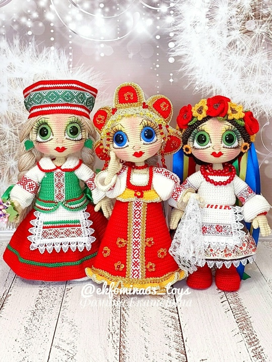 Вязаный мирок Феи / Екатерина Фомина - Совместник Тройка