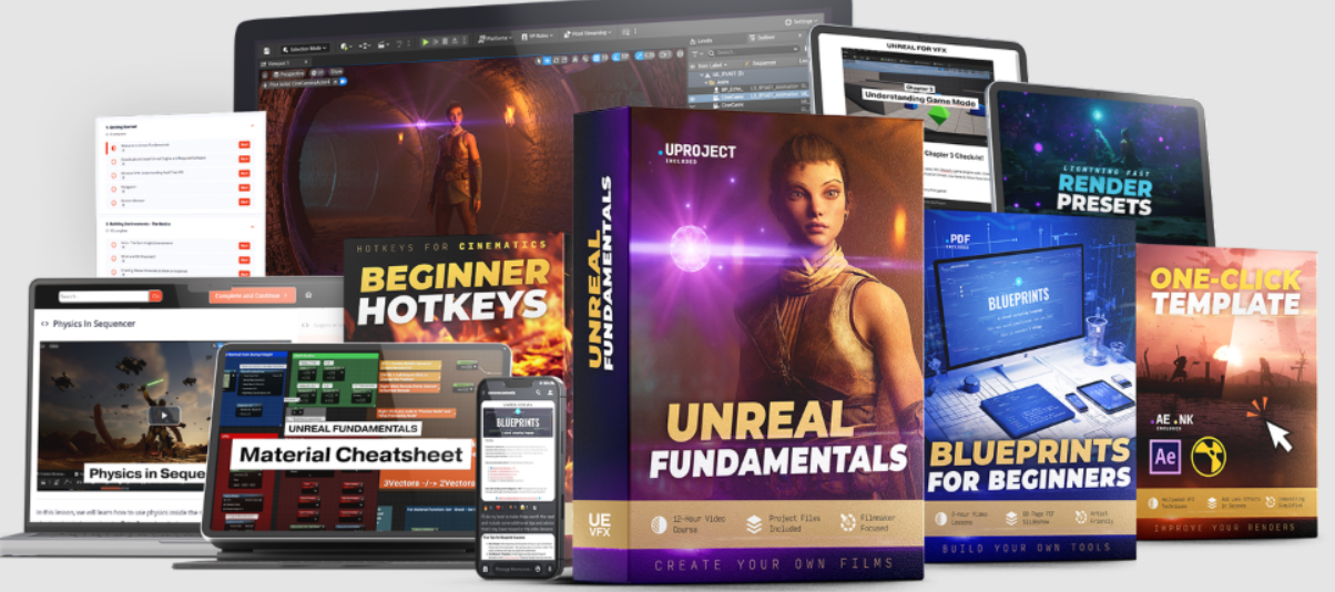 Unreal For VFX / Josh Toonen - Основы Unreal