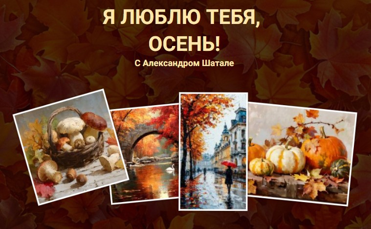Александр Шатале - Я люблю тебя, осень