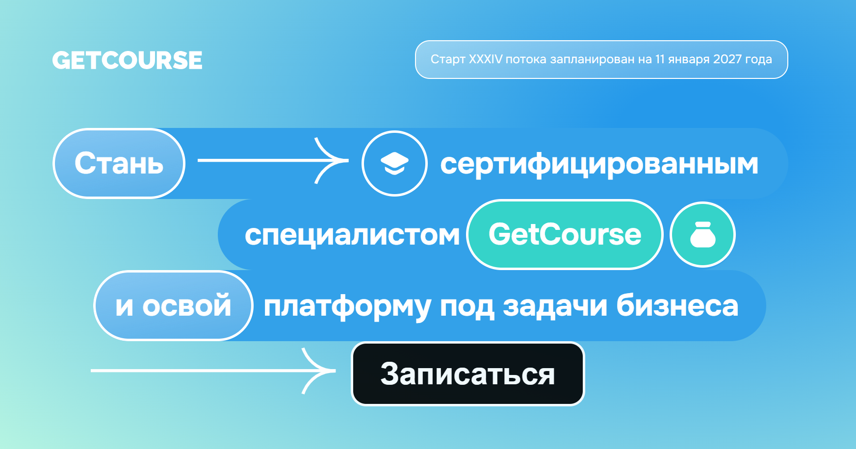 Getcourse - Администратор GetCourse от А до Я 2.0. Поток 34. Тариф Специалист