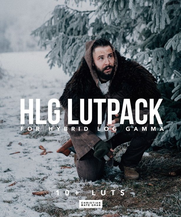Christian Mate - HLG Cinematic LUT PACK for Sony A7III, HLG3 Hybrid Log Gamma