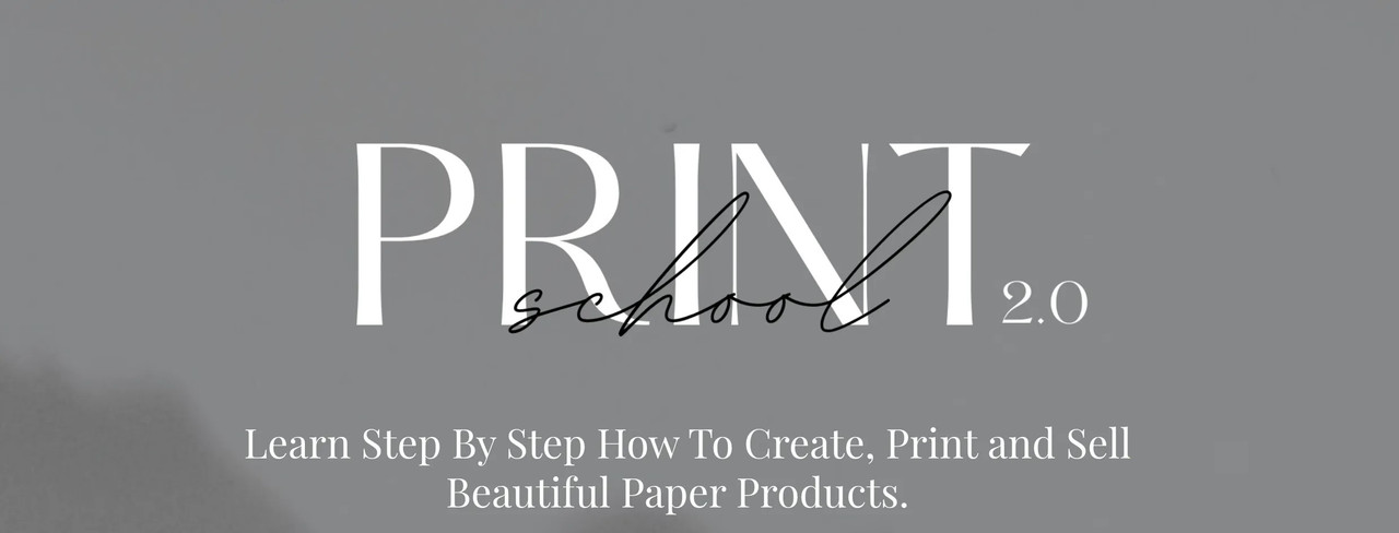 Полли Пейн - Print School 2.0: создание и продажа ежедневников, планеров и печатной продукции с нуля