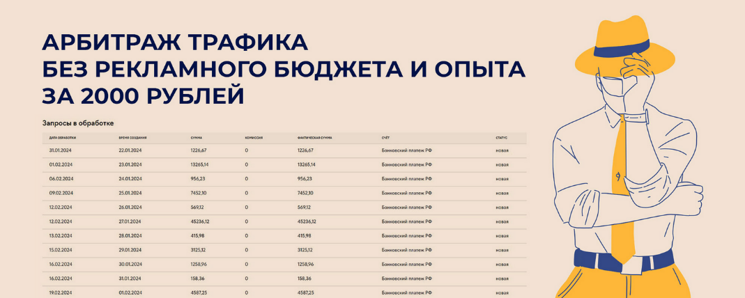 infobiss - Арбитраж трафика без рекламного бюджета и опыта