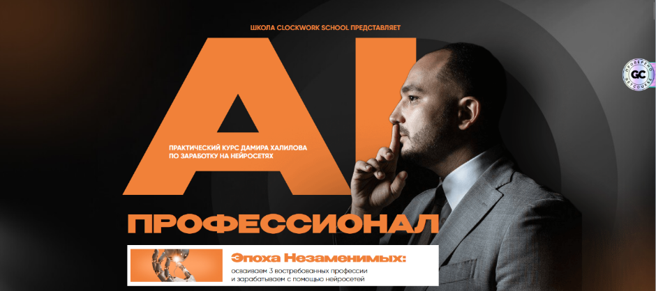 AI / Дамир Халилов - профессионал 4.0. Пакет Premium