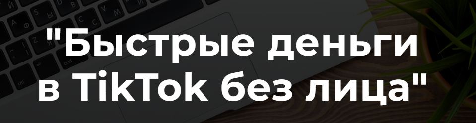 Александр Пуминов - Быстрые деньги в TikTok без лица