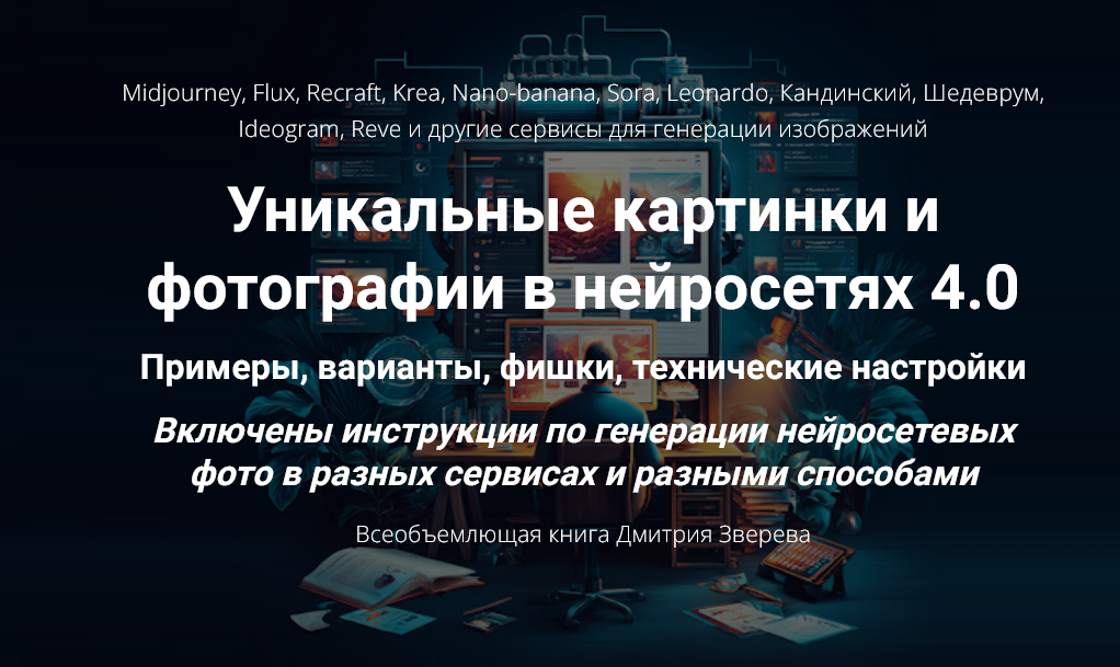 Дмитрий Зверев - Уникальные картинки и фотографии в нейросетях 4.0