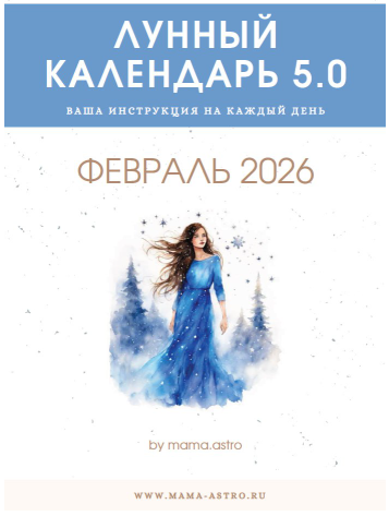 mama.astro - Лунный календарь 5.0. Ваш инструмент на каждый день (Февраль 2026)