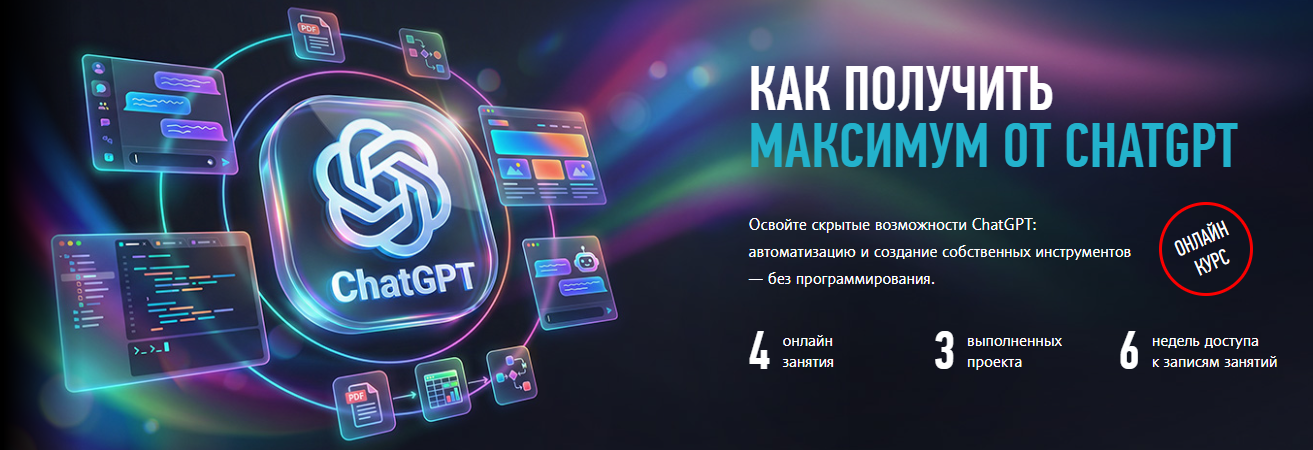 ProfileSchool - Александр Свет → Как получить максимум от ChatGPT