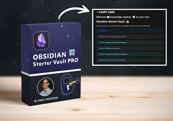 Paul's Vault Members - Стартовый набор Obsidian Vault PRO