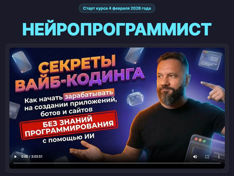 Гильдия Развития - Юрий Курилов, Сурлан Берсанов → Нейропрограммист