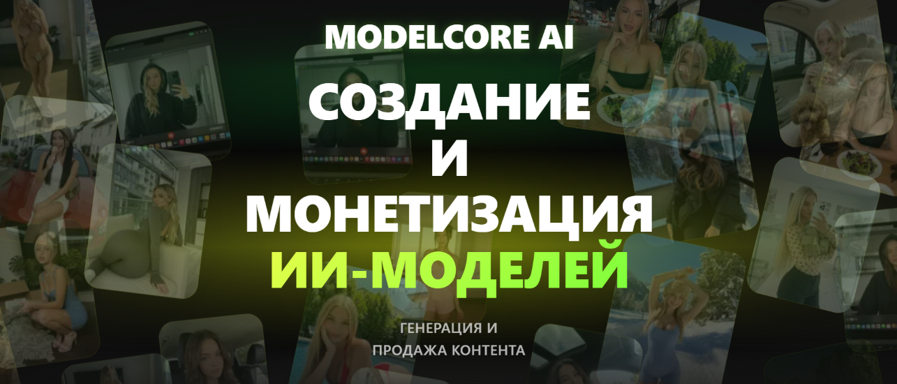 Modelcore Ai - Modelcore AI. Создание и монетизация ИИ моделей генерация и продажа 18+ контента 2026